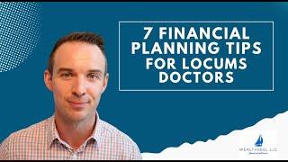 7 Financial Planning Tips for Locums Doctors