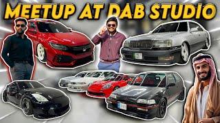 Youtubers Meet Up At DAB Detailing Studio Opening  JDM VIBES  TEAM-4K