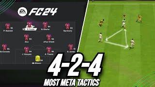 POST PATCH New OP Tactics! Best 424 Custom Tactics EA FC 24