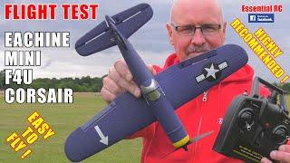 CHEAP TO BUY AND EASY TO FLY !!! EACHINE MINI F4U CORSAIR: ESSENTIAL RC FLIGHT TEST