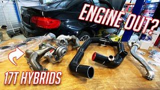 BMW N54 335i Chinese 17T Hybrid Turbo Install Part 1: DIY