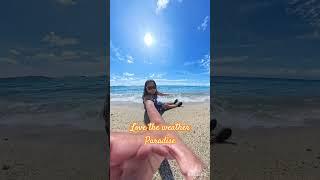 Pinay in The Bronx goes to paradise | #shorts | Laiya San Juan Batangas Philippines 