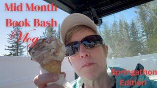 Mid Month Book Bash Vlog - Springathon Edition