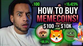 HOW TO FIND THE NEXT 1000X MEMECOIN BEFORE IT EXPLODES! (simple tutorial!)