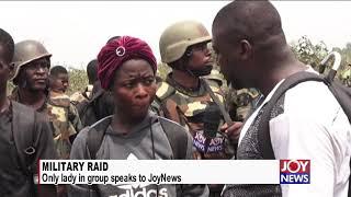 Military raid: The only lady in group speaks to JoyNews