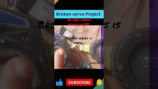 Broken servo projects Brushed esc #viral #project #technology #techtrends