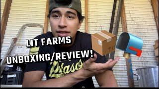 Lit Farms - Unboxing and Review! Apples and Bananas+Gelato 41 (THCA FLOWER)