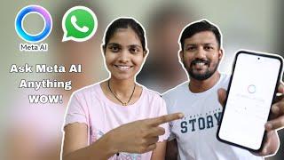 Whatsapp Meta AI | Update | Your question any | AI solve | ISL | By Shrinath Jagtap