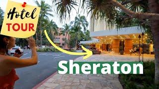 HOTEL Tour 4K | Sheraton Waikiki, Walkthrough | OAHU