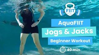 Just Jogs & Jacks – Komplettes Aqua-Aerobic-Training –  Am besten für Anfänger – Keine Ausrüstung