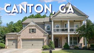 Tour a Stunning 4-Bedroom Model Home in Canton, GA | Near Bike Trails & Downtown Woodstock