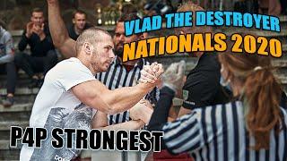 Vlad The Destroyer - Latvian Arm wrestling Championship highlights 2020