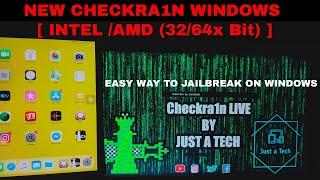 NEW Checkra1n Jailbreak Windows method|Checkra1n Jailbreak on windows|Jailbreak ios 12.3 to 13.3.1