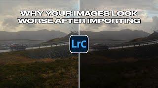 Why LIGHTROOM is changing how your RAW Files look | A Guide to Lightroom PREVIEWS