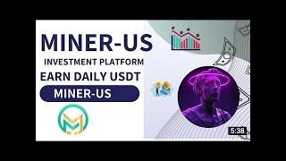 #miner-us Новый Американский проект!!! Депозит 10$!