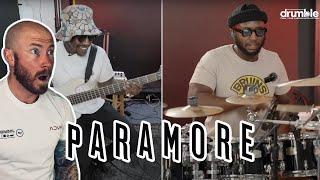 Drummer Reacts To - Gospel Drummer & Bassist Play PARAMORE For The First Time