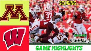 Minnesota Golden Gophers vs Wisconsin Badgers  2nd GAME HIGHLIGHTS | [WEEK 14] CollegeFootball