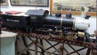 CARANDTRAIN Live Steam Locomotive Display Mine Mining Mill Logging Hoist Sedro Woolley Museum