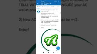 Atlantis Exchange New Update #atlantis #withdrawal #global