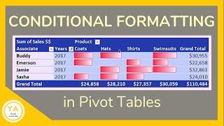 How to Apply Conditional Formatting to Pivot Table Values in Excel - Tutorial