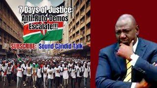 "7 Days of Justice: Anti-Ruto Demos Escalate | Kenyans Demand Ruto's Resignation"