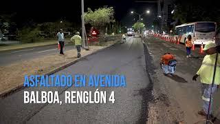 Proyecto de Rehabilitación de Calles del Distrito de Panamá - Avenida Balboa, Renglon 4.