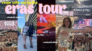 we go to the eras tour  roadtrip, friendship bracelets, paramore, taylor swift, madrid night 1