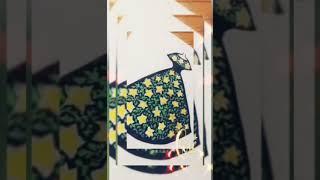 HOW TO MAKE A PRINTED FROCK SKETCH|| ZENI ART CORNER || #SHORTS||