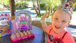 I Set Up a Hatchimals Easter Egg Hunt for My Sister!!!