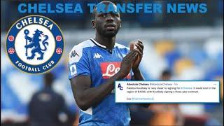 OFFICIAL: KOULIBlALY TO SIGN FOR CHELSEA FOR £35 MILLION + SERGE GNABRY LATEST