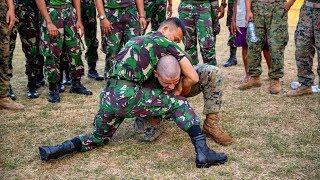 U.S. Marines Soldiers Training With Indonesian Marines | U.S. Marines in Indonesia