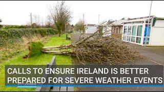 Calls on Government to ensure Ireland is better prepared against disruption from weather events