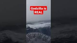 godzilla caught on cam #shorts #godzillavskong #fypyoutube #fyp