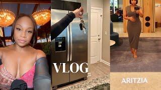 GHETTO TOWNHOUSE TOUR! + DATE NIGHT! + SHOP WITH ME! + FRESH MARKET HAUL! + BOUGHT A NEW TV!