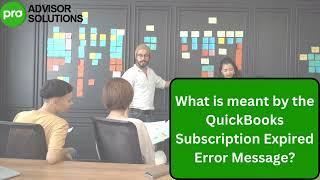 Best Methods To Fix QuickBooks Subscription Has Lapsed Error #error #explore #explore #quickbooks