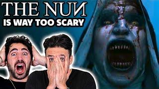 Easily scared man-babies watch *THE NUN*