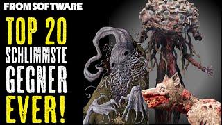 DIE 20 SCHLIMMSTEN und FURCHTBARSTEN Fromsoftware Gegner aller Zeiten (inkl. Elden Ring)