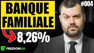 Créez votre propre BANQUE FAMILIALE ! - PLANIFICATION FAMILIALE #004