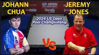 Highlights Johann Chua vs Jeremy Jones 2024 US Open Pool Championship