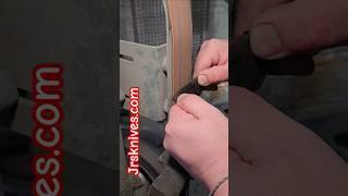 Knife Making Bevel grinding EDC knives #knifemaking #survival #bushcraft #camping #hunting #knife