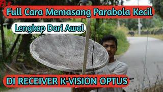 cara pasang parabola mini kecil dari awal