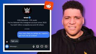WWE Sent Me a DM on Instagram??? (WWE Reddit)