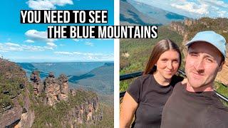 The Best Day Trip From Sydney Katoomba Blue Mountains National Park | Australia Travel Vlog