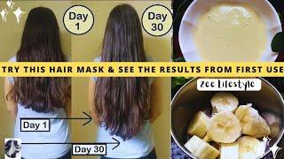 Hair Pack for Dry and Frizzy Hair | Banana Hair Mask for Hair Growth Hair Pack for Silky Smooth Hair