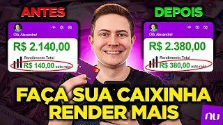 3 DICAS INCRÍVEIS PARA SUA CAIXINHA DO NUBANK RENDER MAIS!