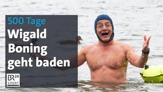 Wigald Boning geht baden - schon 500 Tage am Stück | BR24Sport