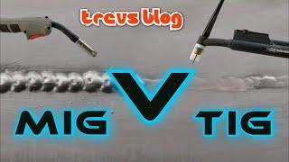 MIG Versus TIG Welding on car bodywork, thin sheet steel. Vs Panel Beating tips and tricks vs  #65