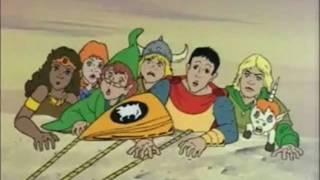 Dungeons & Dragons 80's Kids TV Cartoon Intro