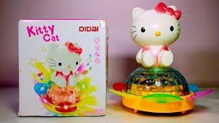 5 Minutes Satisfying With Unboxing Hello Kitty Cat Music Toy | ASMR (No Music)