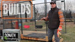 DIY Kennel Decking Build for our Dogs, under $400. Insulated Doghouse from pallet wood.